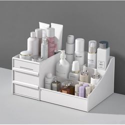1pc Space-Saving Multi-Grid Makeup Organizer - Keep Your Makeup Tidy and Easy to Find
