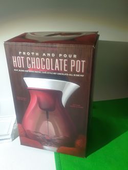 💗Hot Chocolate Pot by Willliam Sonoma.