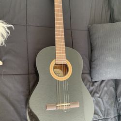 Acoustic Guitar Excellent To Learn Start Or Practice 