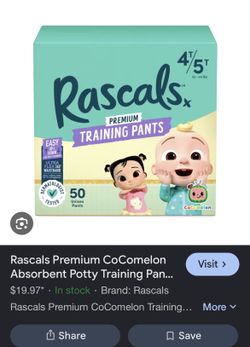 Rascals Training Pants 4t/5t