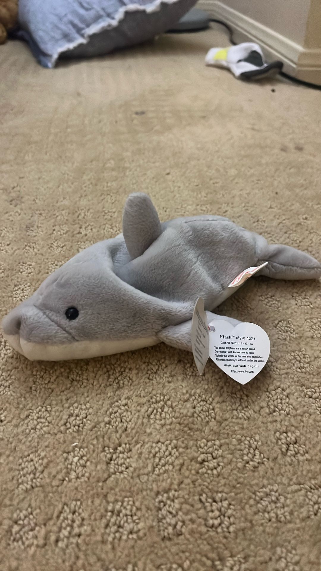 flash beanie baby retired 1993