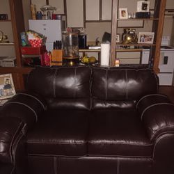Love Seat And Couch 