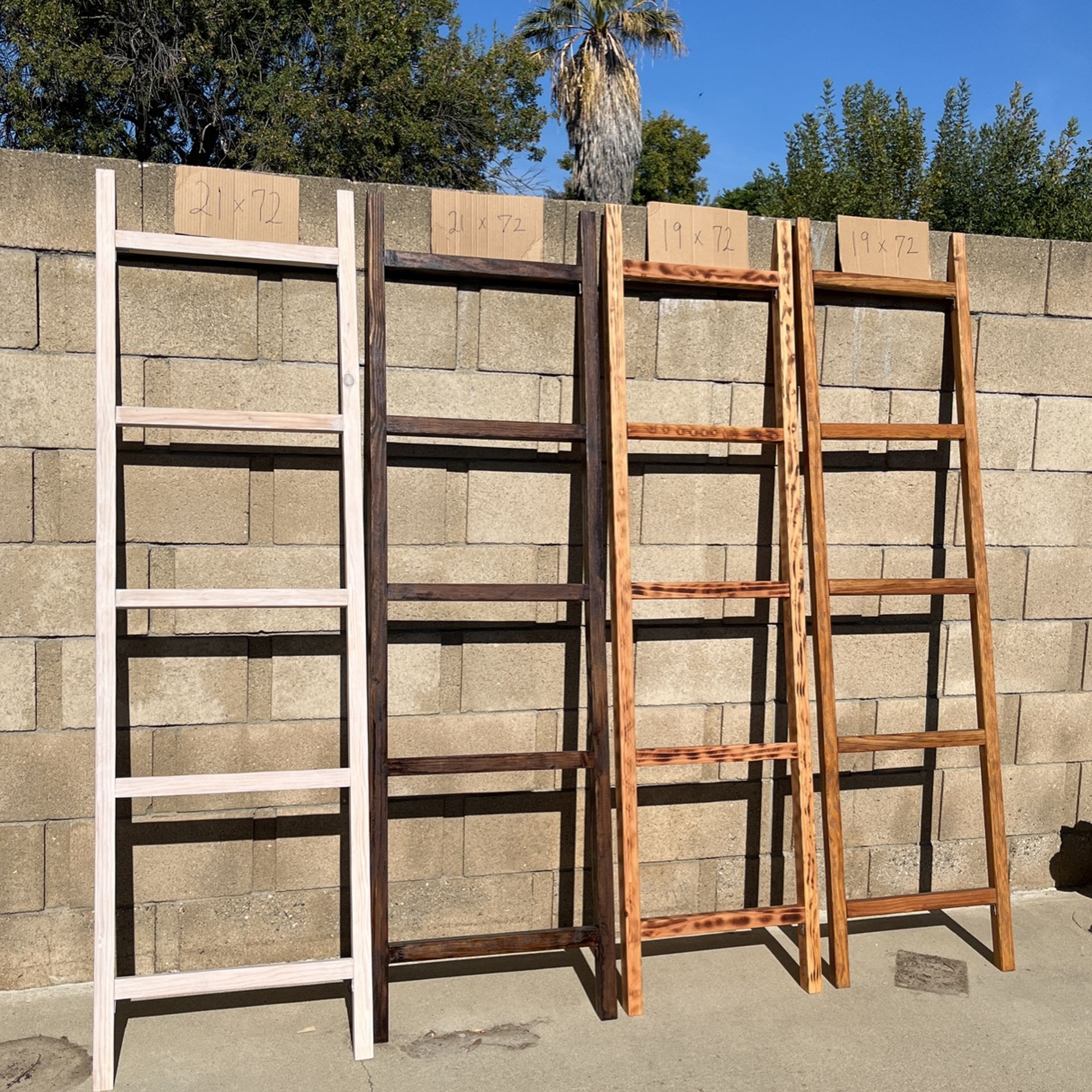 Newly Made Blanket Ladders