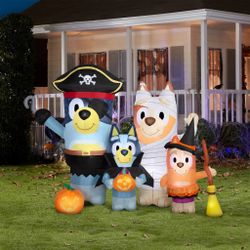 Bluey Halloween Inflatable