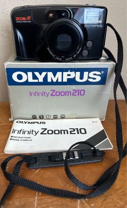Olympus Infinity Zoom210 Variable Power Flash Compact Zoom Auto Focus Camera