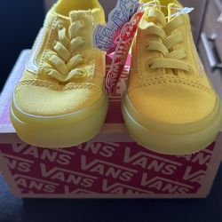 Vans Translucent Yellow TODDLER