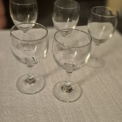 Wine Glasses (6) Available Set Of 3 Set Of 2