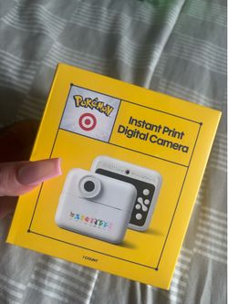 Pokemon instant print digital camera