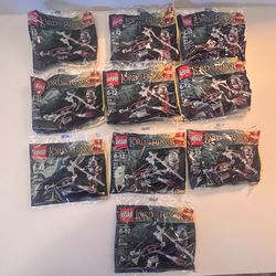 Lego  10x Lord Of The Rings 30211 Uruk-Hai With Ballister