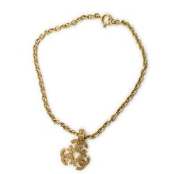 Chanel Triple CC Pendant Chain Necklace 