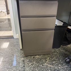 Under desk file cabinet