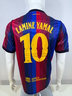 Barcelona Home Lamine Yamal Jersey # 10 2026/2027