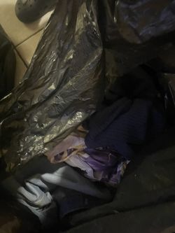 Bags of clothes