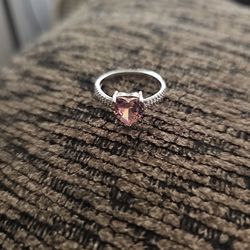 Sterling Silver Heart Ring