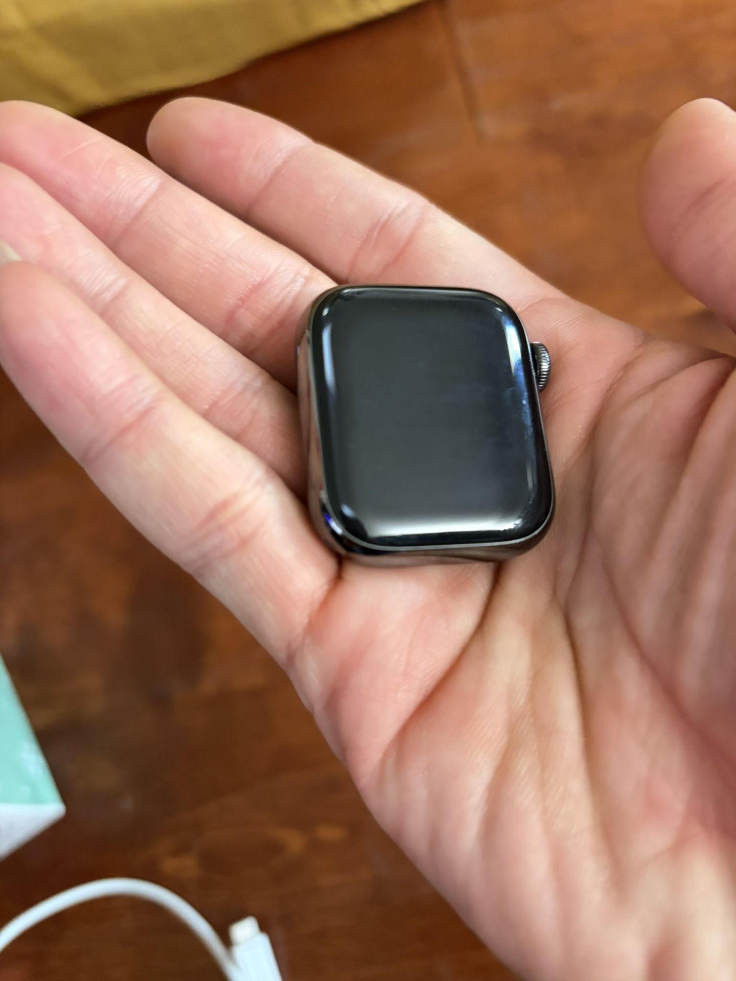 Apple Watch Series 9, Black Stainless Steel, 41mm