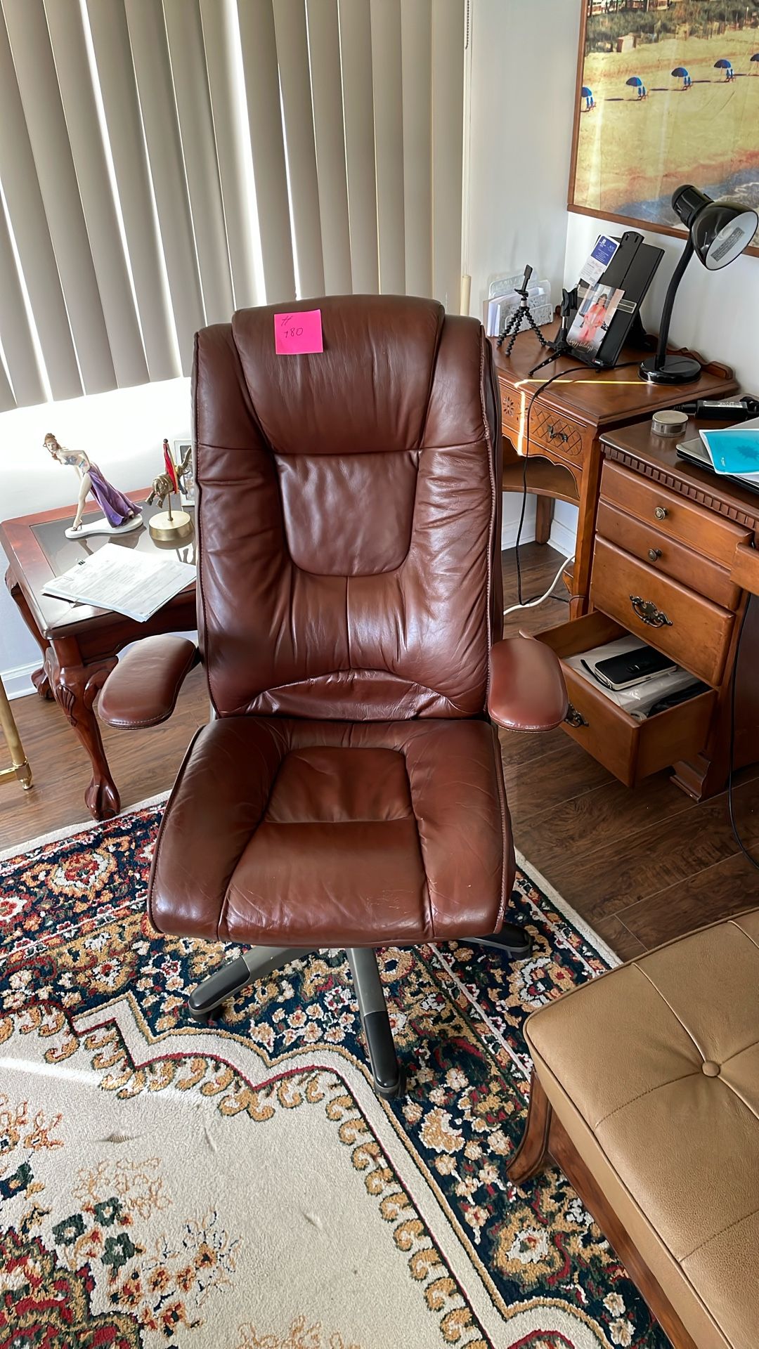 Leather Desk Chair