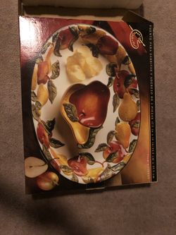 2 piece set Chip and dip platter