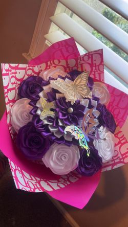 Ribbon bouquet