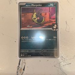 Marnie's Morpeko #137 Pokemon Destined Rivals