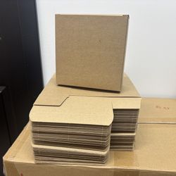 60 Chipboard Gift Craft Boxes - Brand New