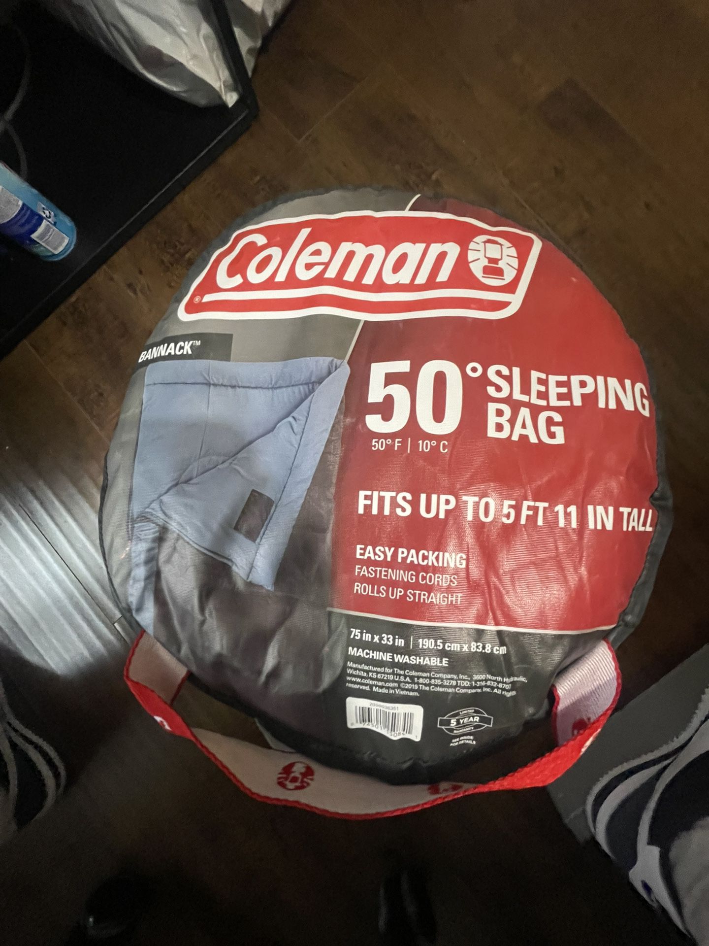 Coleman  BANNACK 50 Degree Sleeping Bag
