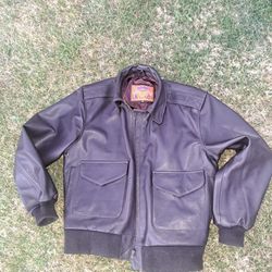 cooper original by us wings 100% leather jacket
