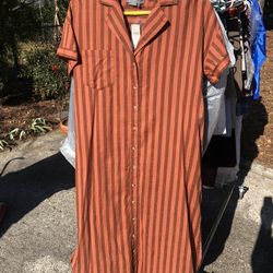 NWT Size XS Anthropologie Short-Sleeve Shirt Dress - Compare @ $98