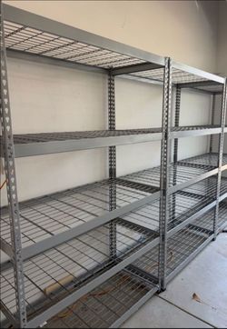 Storage racks shelve