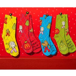 McDonald’s Grinch Sock Collection
