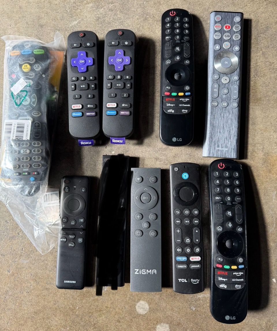 NEW Tv Remotes 10 Dollars EACH
