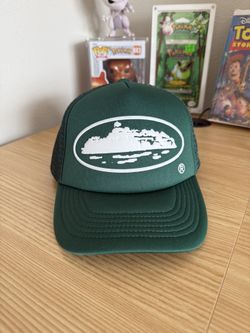 Corteiz Trucker Hat Puff Dark Green 100% Authentic Brand New CRTZ