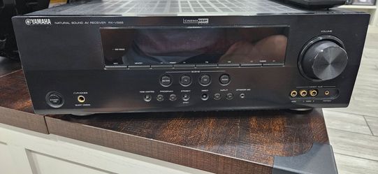 Yamaha receiver with Onkyo speakers