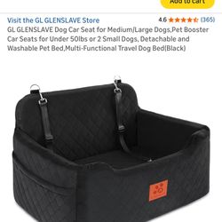 GL Glendale Dog Booster Car Seat And Bed 