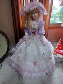 Vintage  Umbrella Doll