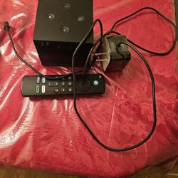 Amazon Fire TV Cube 2nd Gen (4K UHD Hands-Free Alexa) - Like New- $80