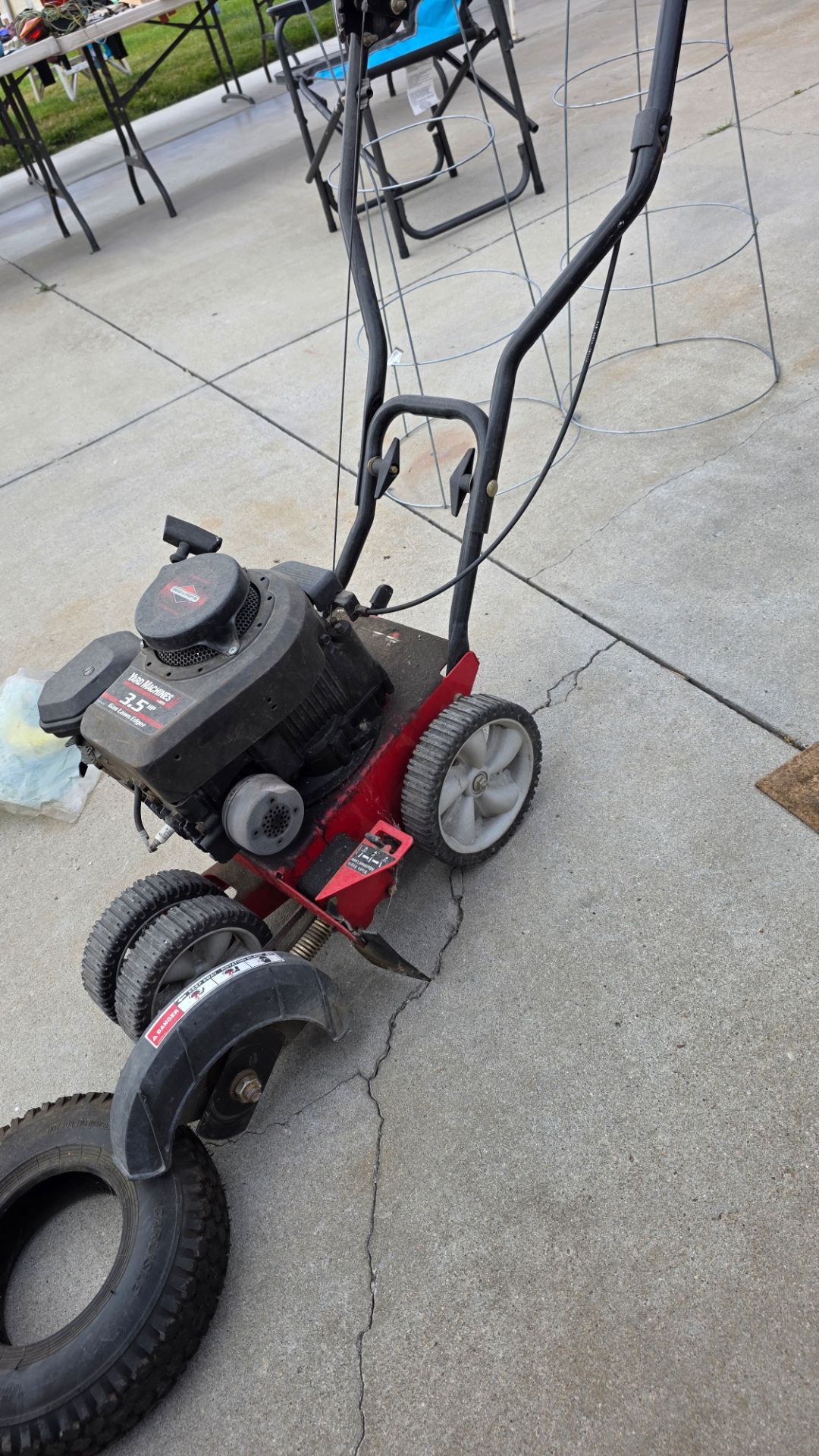 Lawn mower Edger yard machines