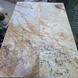 🔥Large Rock marble Table With Wheels Typhoon Bordeaux granite slabs