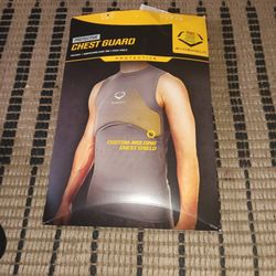 Youth S/M Chest Guard With One Compression Shirt Brand New Tag Still Attached Original Price $60