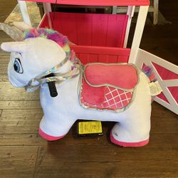 Unicorn Ride on Toy