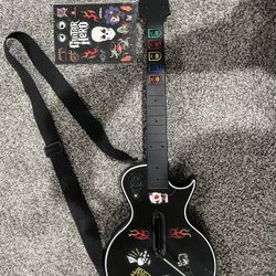 Xbox 360 Guitar Hero III Gibson Les Paul Guitar Controller