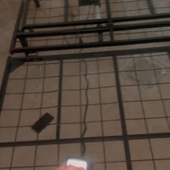 Full Or Queen Size Black Frame Movable Head 