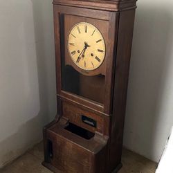 Cincinnati Time Recorder Co. Time Clock Roman Numerals 