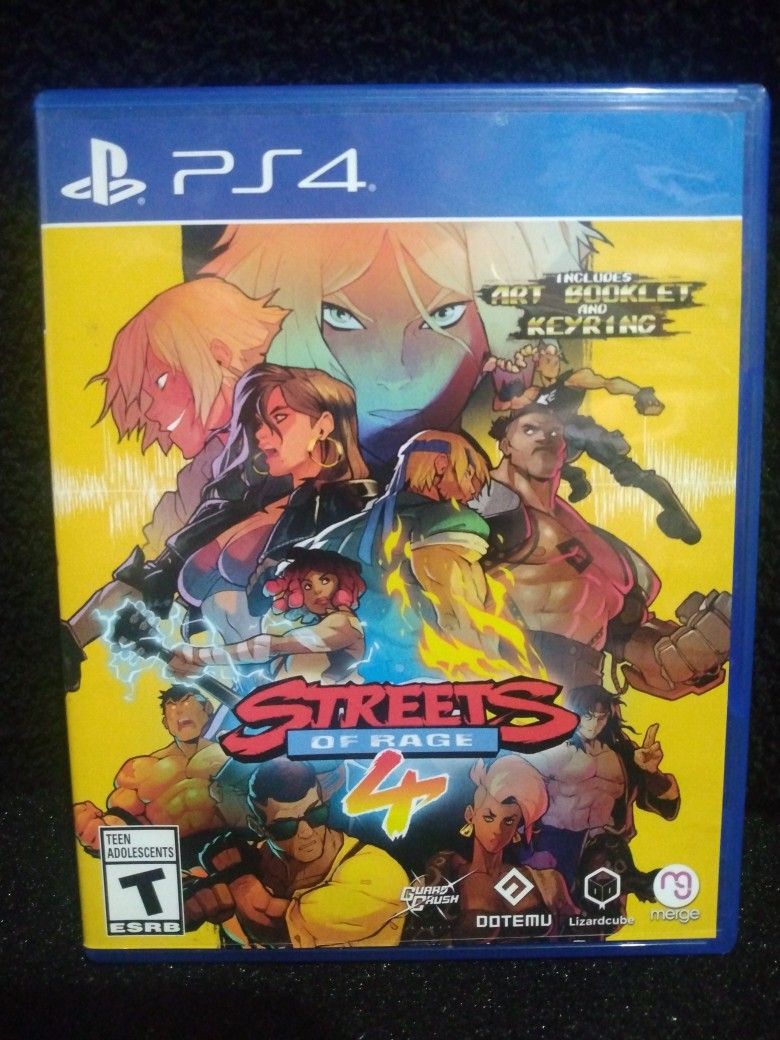 Streets Of Rage 4  Ps4