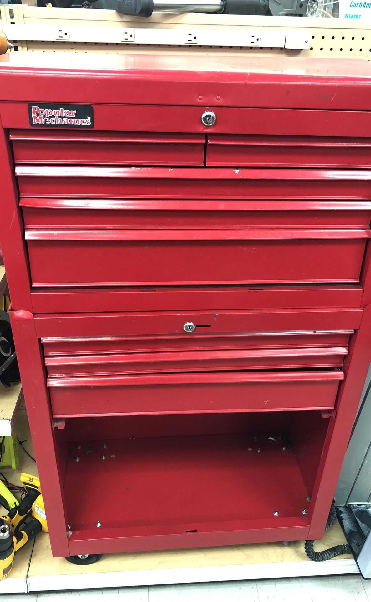 Popular Mechanics Rolling Tool Box