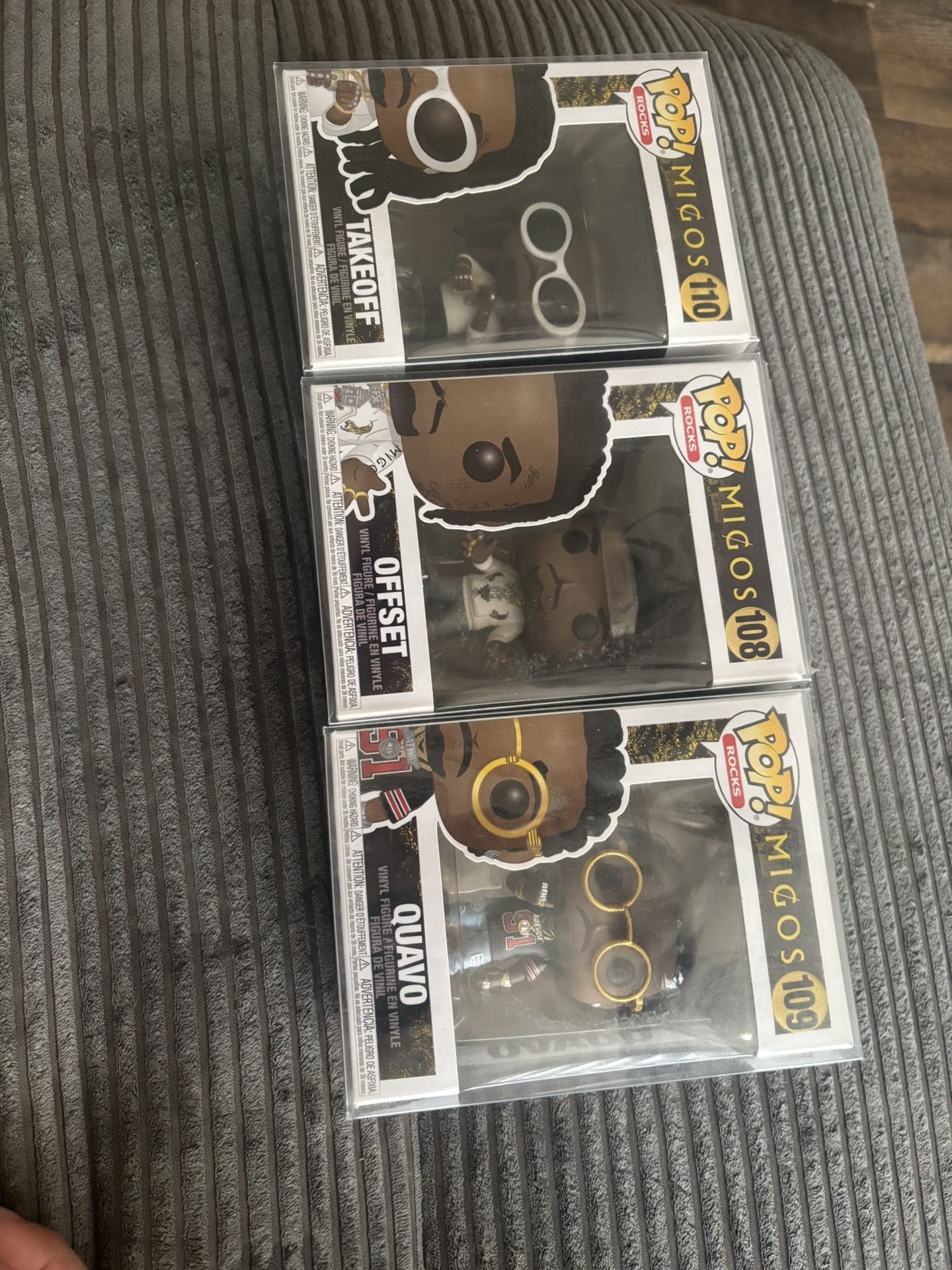 Migos Funko Pop Set 