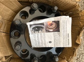 1 Wheel spacer 