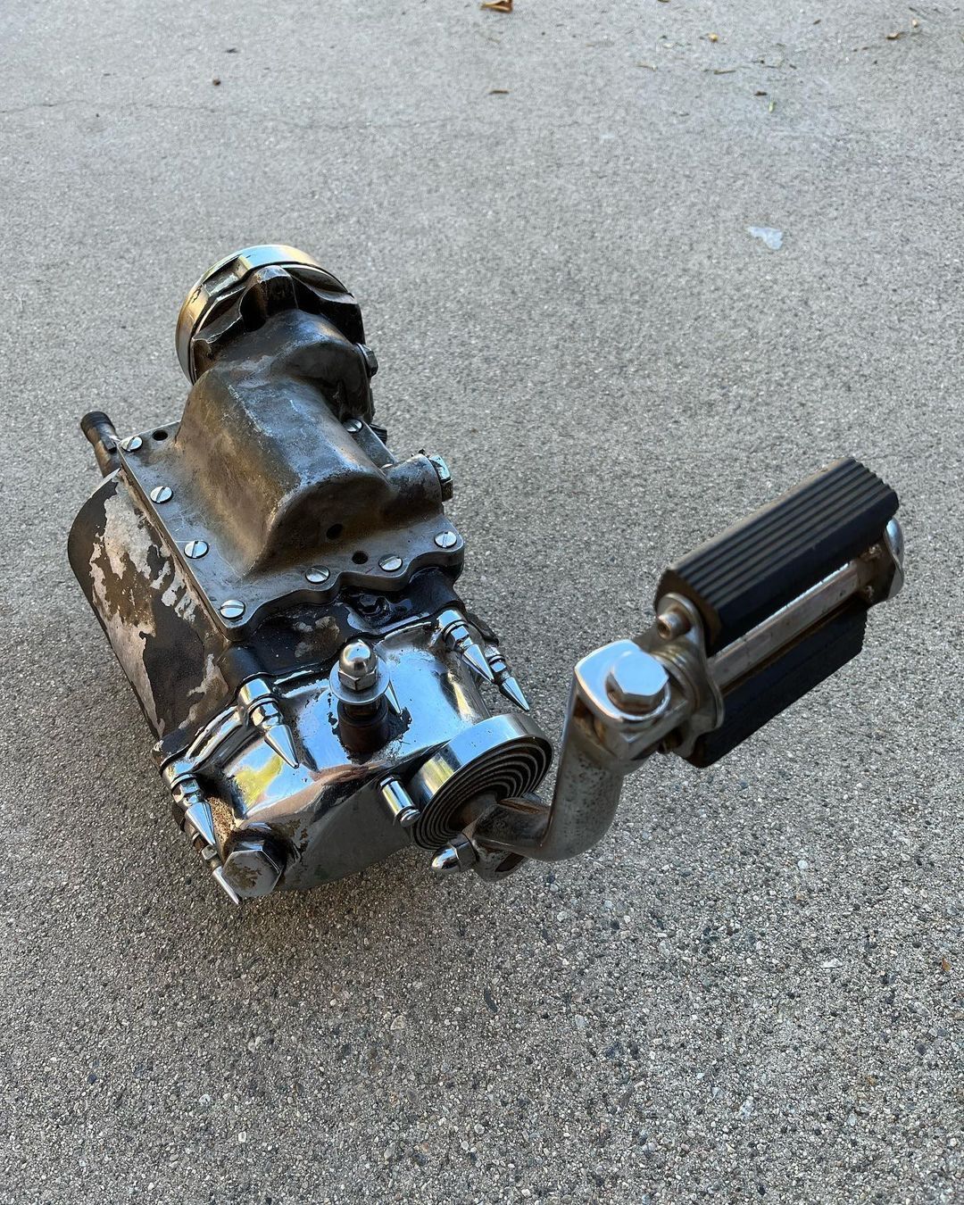 1949 Panhead 4 Speed.