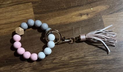 Silicone Keychain/Wristlet Keychain