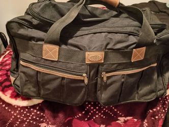 Transworld Black Duffle Travel Bag