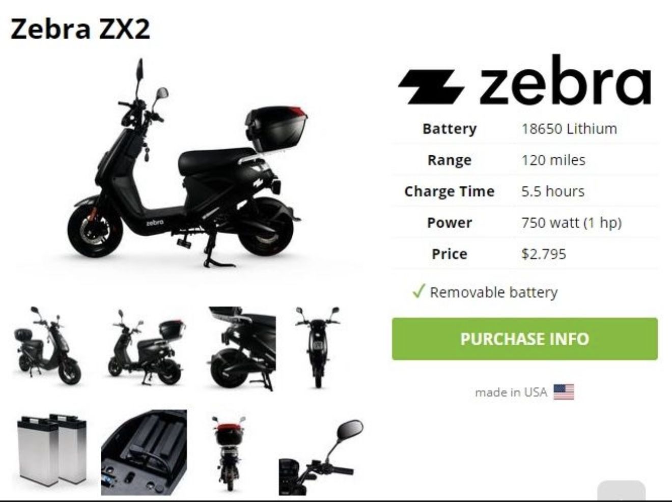 Zebra ZX2